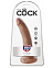 Реалистичный фаллоимитатор с присоской King Cock PipeDream 16.5 см, коричневый Реалистичный фаллоимитатор с присоской King Cock PipeDream 16.5 см, коричневый