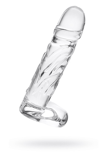 Реалистичный фаллоимитатор из стекла DILDO, 20 см