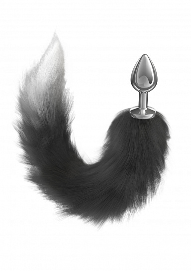 Пробка анальная с хвостом DIAMOND, размер М