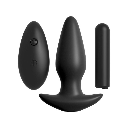 Анальный вибростимулятор SILICONE PLUG