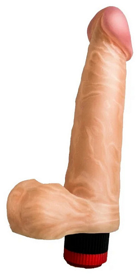 Классический реалистичный вибратор Human copy 15,5 см