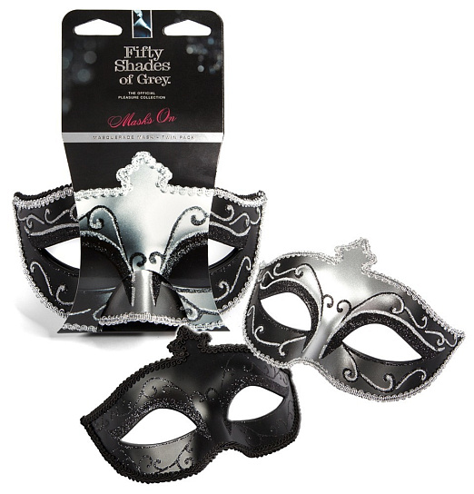Набор маскарадных маск Fifty Shades of Grey