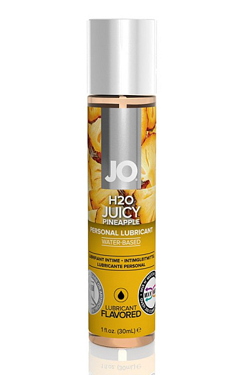 Оральная гель-смазка JO H2O Flavored Juicy Pineapple, 30 мл