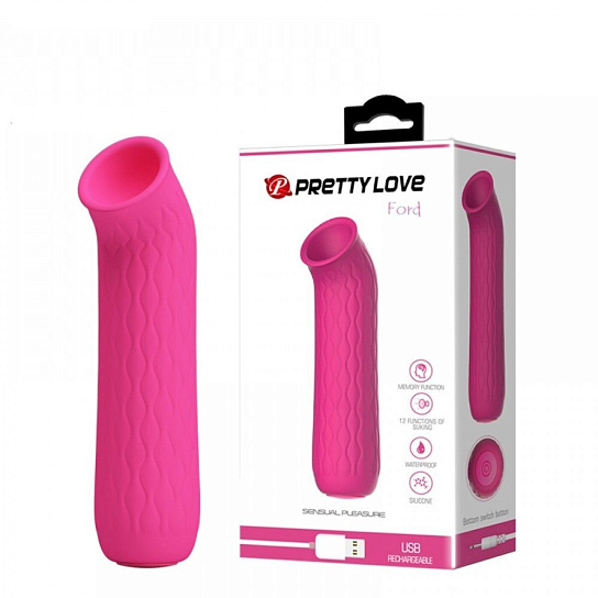 Вакуумный вибратор для стимуляции клитора Edwin Pretty Love Baile