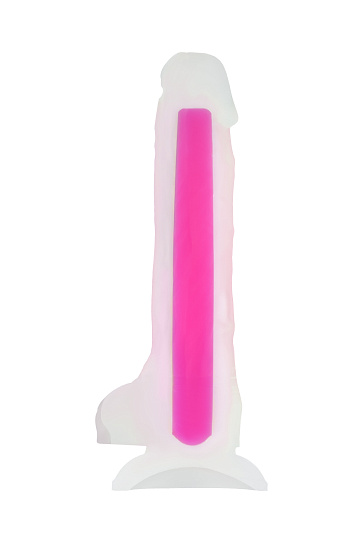 Фаллос, разжигающий эмоции Tony Glow 14,5 см