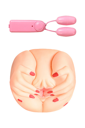 Мастурбатор с вибрацией для мужчин Pussy Adeline