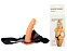 Женский страпон с реалистик Magic Flesh Strap-On, 17 см
