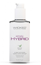 Лубрикант на водно-силиконовой основе Wicked Simply Hybrid, 70 мл