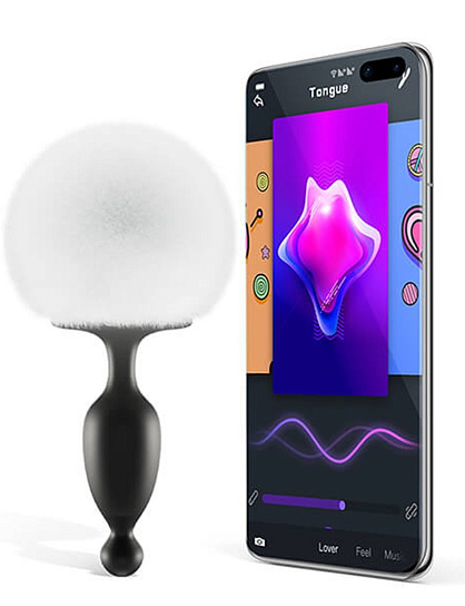 Анальная пробка с вибрацией Magic Motion Magic bunny