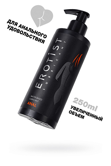 Анальный лубрикант на водной основе Erotist ANAL, 250 мл