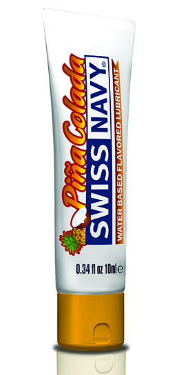 Гель-смазка с тропическим вкусом Swiss Navy Pina Colada, 10 мл