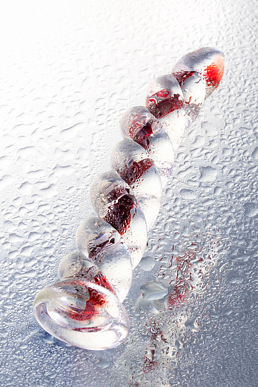 Фаллоимитатор спиралевидным стволом, 18 см