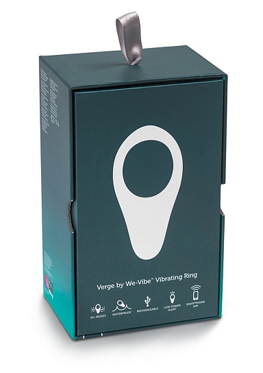 Мощное эрекционное кольцо Verge By We Vibe, силиконовое