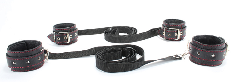 Бондажный набор для фиксации на кровати