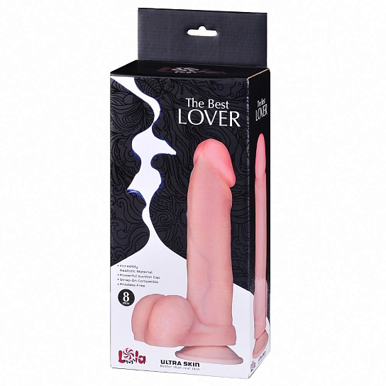 Фаллоимитатор The Best Lover 8", 19 см