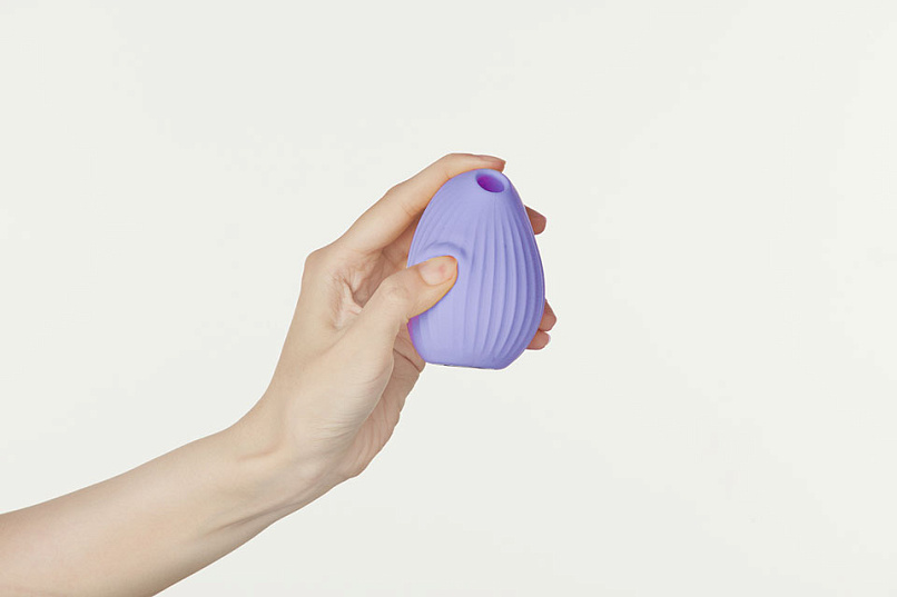 Вибростимулятор с функцией вакуумной стимуляции Cuddly Bird, фиолетовый