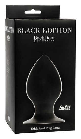 Большая анальная пробка Thick Anal Plug L, Lola Toys
