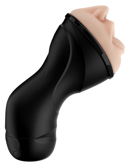 Мастурбатор-ротик Vibrating Stroker с вакуумным всасыванием