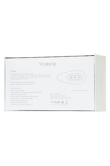 Вибромассажер Curve для стимуляции эрогенных зон