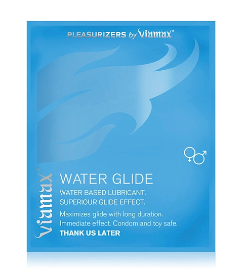 Увлажняющий гель унисекс на водной основе Water Glide, 3 мл