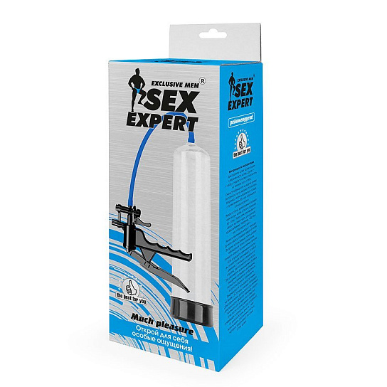 Ручная помпа для увеличения члена Sex Expert, 28 см