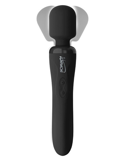 Силиконовый вибромассажер Wanachi 9 режимов вибрации, черный