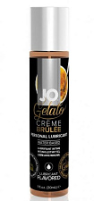 Гелевый вкусовой лубрикант JO Gelato Creme Brulee Flavored, 30 мл