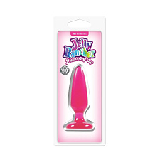 Анальная пробка мини Jelly Rancher Pleasure Plug - Mini, розовая