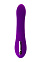 Вибратор с вакуумной стимуляцией клитора Jum, 21 см