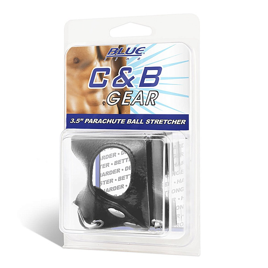 Утяжка для мошонки Parachute Ball Stretcher с клепками, M