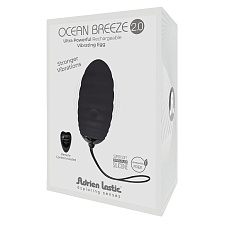Виброяйцо с пультом управления Adrien Lastic Ocean Breeze 2.0, черное