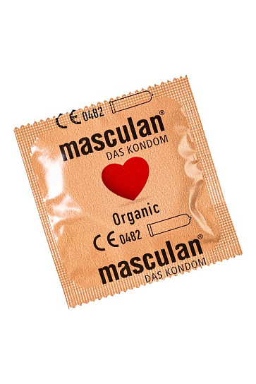 Презервативы Masculan Organic утонченные веганские, 10 шт, прозрачные
