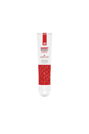Стимулирующий гель со вкусом клубники JO Sweet Berry Heart, 10 мл