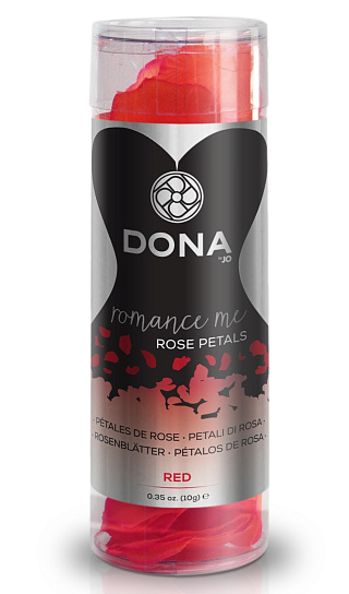Лепестки DONA Rose Petals Red для создания романтической обстановки, 100 шт