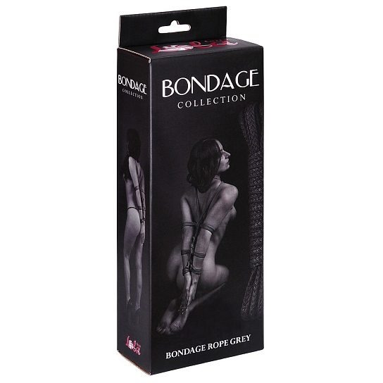 Веревка для бондажа Lola Toys Bondage Collection, синяя