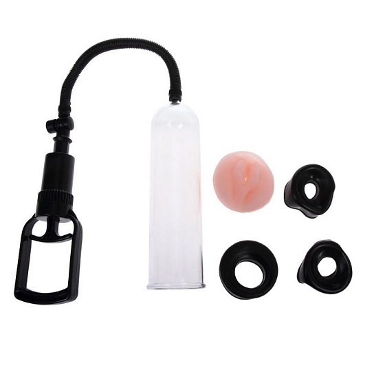 Помпа для увеличения члена BAILE 19 см