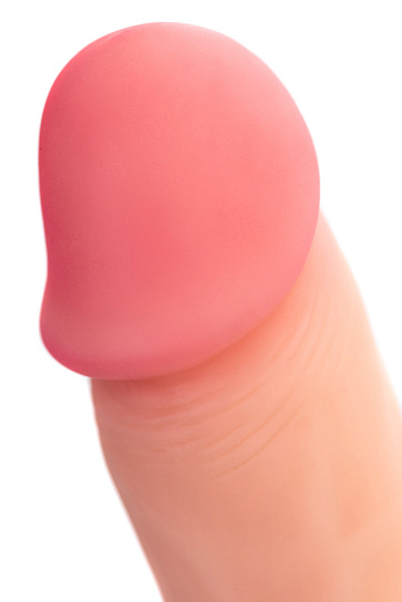 Фаллоимитатор с выраженной головкой RealStick Silicone Henry C, 25 см