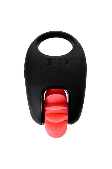 Виброкольцо с клиторальными лепестками Erotist