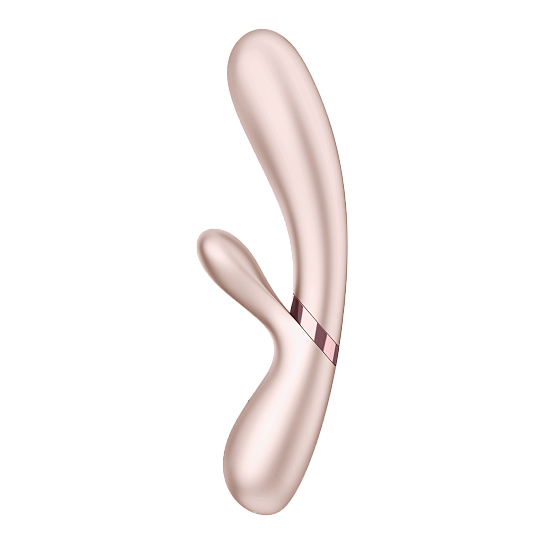 Вибратор-кролик с подогревом Satisfyer Hot Lover, бежевый