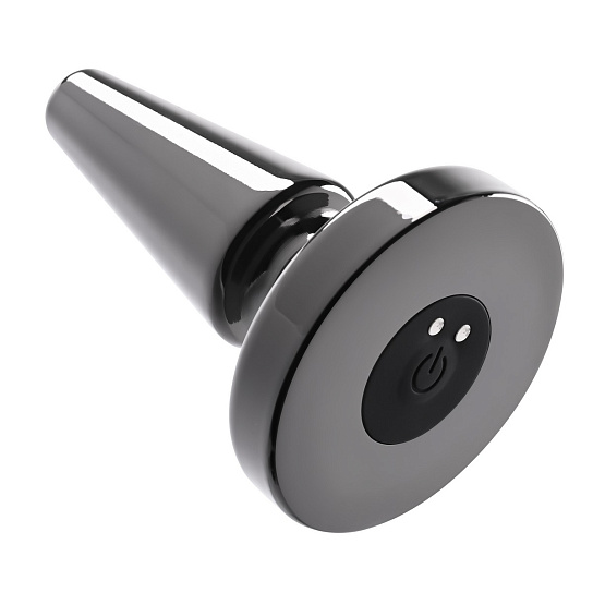 Вибропробка из металла на присоске Evolved Beginner Metal Plug