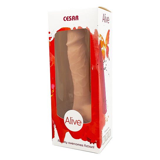 Дилдо на присоске с мошонкой Adrien Lastic, 17.5 см