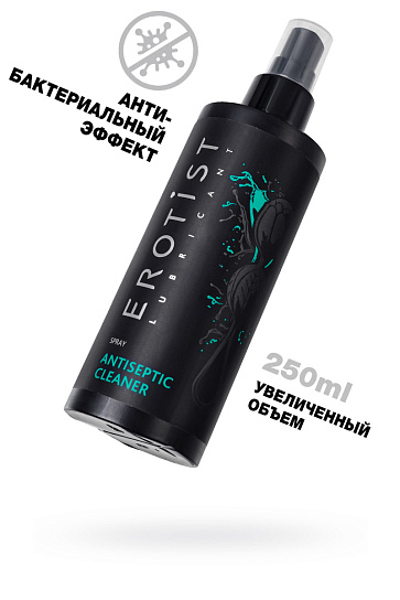 Антибактериальное средство для обработки игрушек Erotist Toy Cleaner, 250 мл