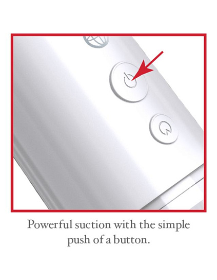 Вакуумная помпа Classix Auto-Vac автоматическая, 21 см, прозрачная