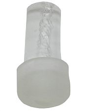 Вагина для мужских помп, прозрачный, диаметр 5,6 см
