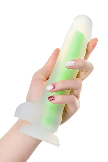 Силиконовый фаллоимитатор Wade Glow 14,5 см