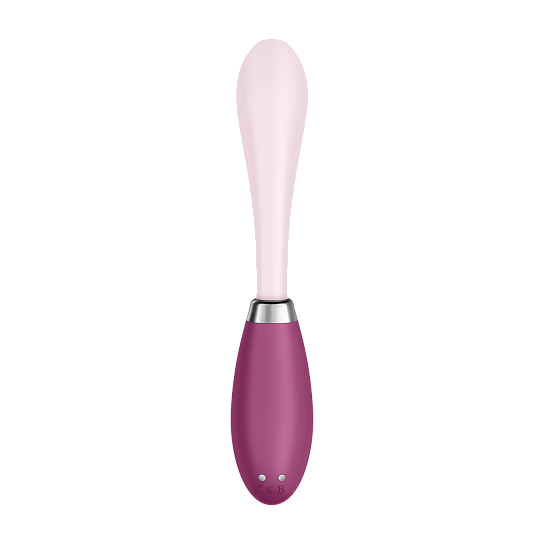 Гибкий вибратор для точки G Satisfyer G-Spot Flex 3, красно-розовый