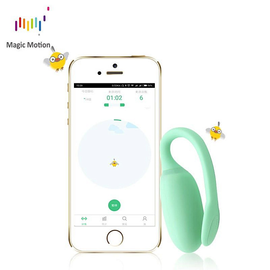 Тренажер Кегеля Magic Motion Magic Kegel Rejuve, бирюзовый
