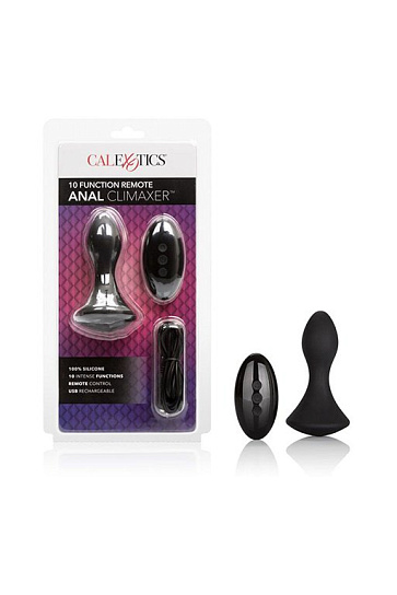 Перезаряжаемая анальная пробка с пультом REMOTE ANAL CLMXR