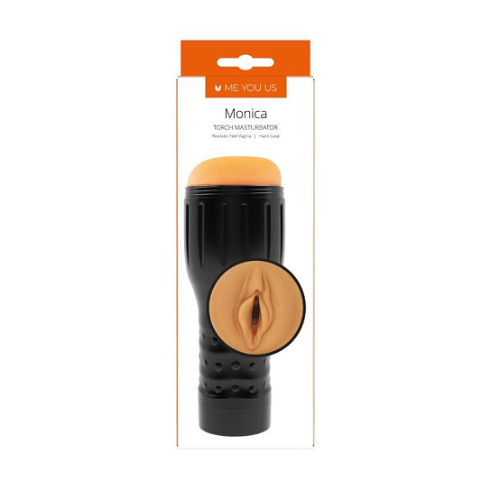 Мастурбатор-вагина из эластомера Monica Torch Masturbator Flesh