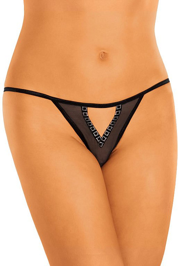 Трусики прозрачные с вырезом